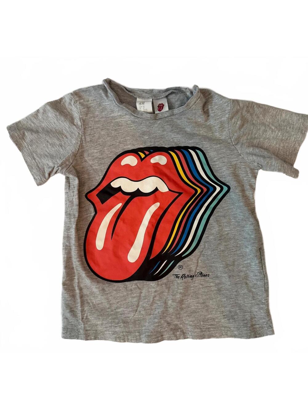 Unisex Toddler H&M Rolling Stones Short Sleeved Shirt